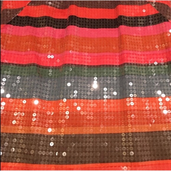 Anthropologie Glinted Sunset Shift Dress - Picture 4 of 4